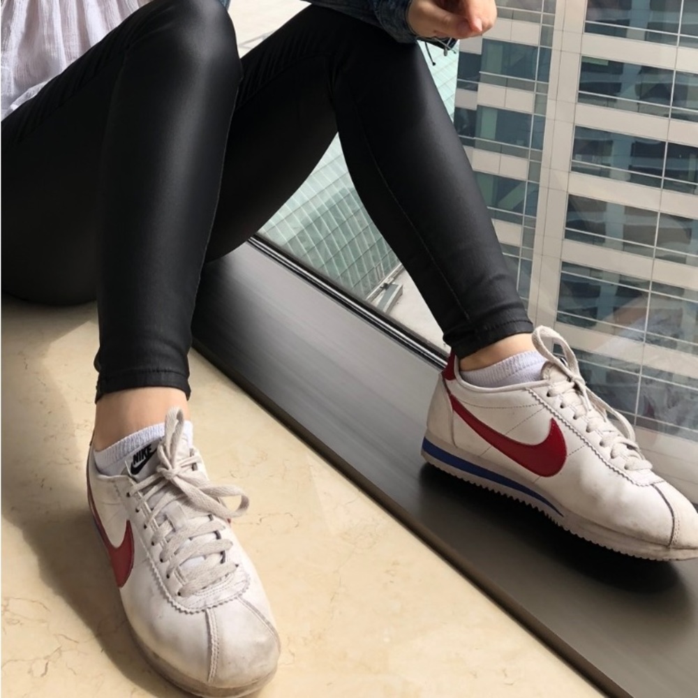 Nike Cortez Sneakers Red White and Blue